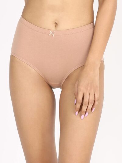 NYKD Women by Nykaa Cotton Stretch High Rise Full Brief Panty|Everyday Comfort|with N-Fresh Technology That Keeps Bacteria and Odour Away Making You Feel Fresh - Nyp104 - Image 3