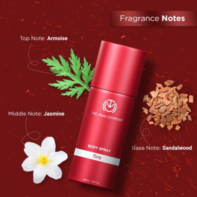 The Man Company Long Lasting Deodorant for Men - 150ml (Pack of 4) | Blanc, Fire, Night & Oud | Body Spray Perfume Gift Set for Men | Premium Deo for men Long-Lasting smell | For Party, Outing, Office & Date - Image 3