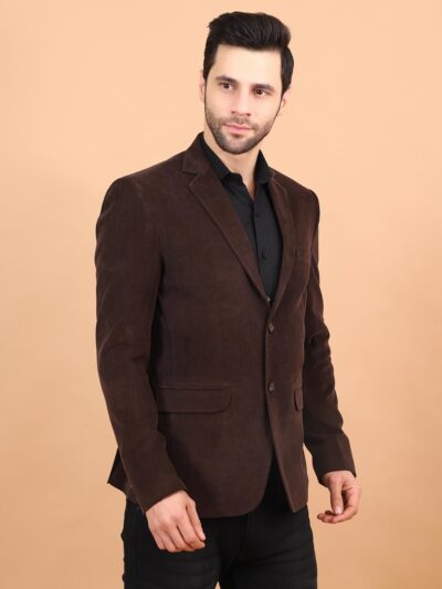 WINTAGE Men's Single Breasted Regular Casual Blazer - Image 2