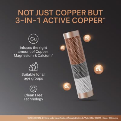 Aquaguard Neo 8-Stage UV+UF+Active Copper Tech Water Purifier | Suitable for Municipal Water Only (TDS 200 ppm) | Free Service Plan worth ₹2500 - Image 6