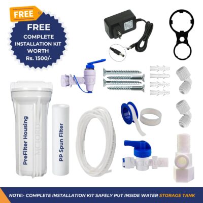 All India Group®  Aqua RO Domestic Water Purifier All In One (RO+ LED UV+ ORC COPPER ALK+ CARBON+ HIGH TDS MEMBRANE+ TDS CONTROLLER) Fully Automatic | Easily Works Upto 4000ppm | 12 Stages | 20 LPH - Image 5
