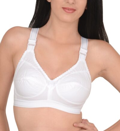 Softskin Women's Cotton T-Shirt Bra-Pack of 2 Wire Free Non Padded - Image 3