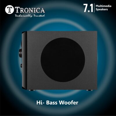 TRONICA PS07 Premium Series 7.1 Digital 60W Bluetooth Home Theater System PenDrive FM Aux TV Compatible with All Function Remote - Image 3