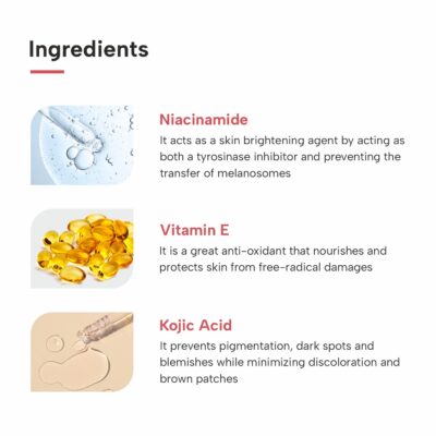 DERMATOUCH Bright & Even Tone Face Wash with Niacinamide, Vitamin E and Kojic Acid | Daily Gentle Face Wash For Tan, Pigmentation, Uneven Tone - 70G - Image 4