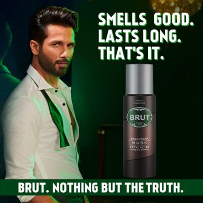 Brut Musk Deodorant Body Spray for Men, Masculine Long-Lasting Deo with Musky, Woody Fragrance, Imported (200ml) - Image 6
