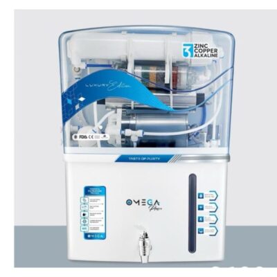 FlowLife RO system Royal Blue Fresh Swift Transparent Mineral+Ro+Uv+Uf+Tds Water Purifier (White-Blue) - Image 2