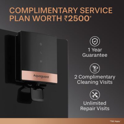 Aquaguard Neo 8-Stage UV+UF+Active Copper Tech Water Purifier | Suitable for Municipal Water Only (TDS 200 ppm) | Free Service Plan worth ₹2500 - Image 3