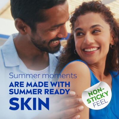 NIVEA Aloe Hydration Body Lotion 600 ml | 48 H Moisturization | Refreshing Hydration | Non Sticky Feel | With Goodness of Aloe Vera For Instant Hydration In Summer | For Men & Women - Image 6