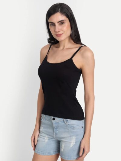 Aimly Women's Cotton Regular Fit Camisole Slip Spaghetti Combo Pack of 3 - Image 4
