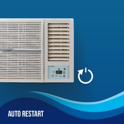 Lloyd 1.5 Ton 3 Star Fixed Speed Window Ac (Copper, White With Silver Deco Strip, GlW18C3YWSEW/XWSEW) - Image 5