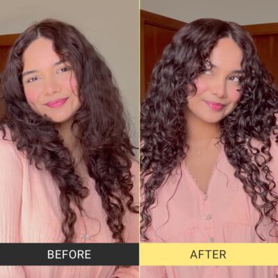 Arata Curl Styling Combo of 2 - Curl Cream (100gm) & Gel (150ml) | for Frizzy, Wavy, Curly, Coily Hair | Intensive Moisture & All-Season Curl Definition | No Sulphate,Paraben,Silicone | CG Approved - Image 5