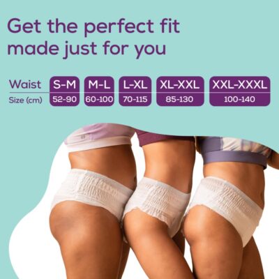 Evereve Period Panty For Girls & Women, (M-L), 10 Pcs, 360 Degree Coverage, 0% Leaks, High Absorbency For Heavy Flow, Maternity Delivery Pads, Postpartum & Overnight Protection, Disposable Panty - Image 8
