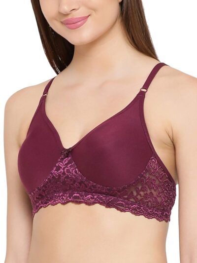 Clovia Women's Cotton Lightly Padded Wire Free Full Coverage Bra - Image 7