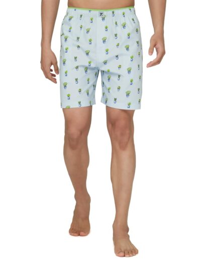 XYXX Men's Renew Super Combed Cotton Regular Fit Printed Boxer Shorts with No Marks Waistband & Dual Side Pocket (Pack of 2) - Image 2