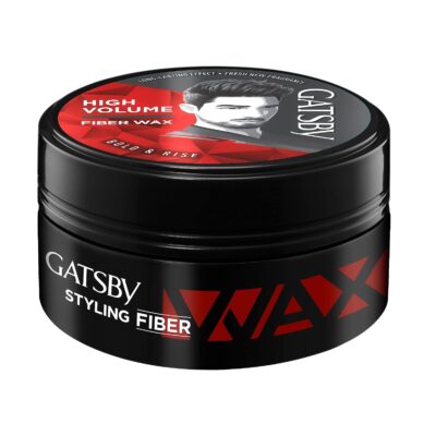 Gatsby Styling Fiber Hair Wax - Bold & Rise 75gm | High Volume, Natural Finish, Strong Hold, Anytime Re-Stylable & Easy Wash Off | For High Quiff Hair Style | Hair Styling Wax for Men - Image 2