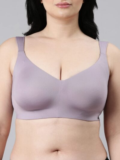 Enamor Women's Everyday Fashion Bra - Non-Padded, Non-Wired, Full Coverage, Ultra-Smooth Look and Better Hold with Cushioned Straps - Image 5