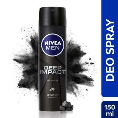 NIVEA MEN Deep Impact Freshness Deodorant Spray - For MEN, 150 ml - Image 2