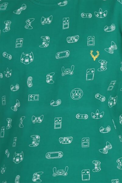Allen Solly Boy's Printed Regular Fit T-Shirt - Image 4