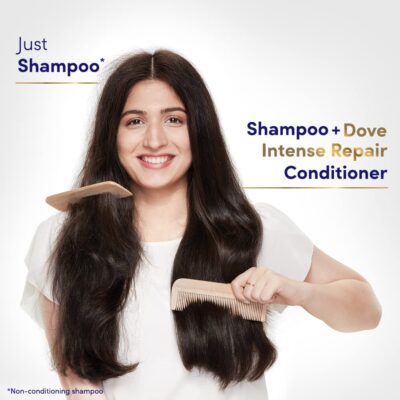 Dove Intense Repair Hair Conditioner, For Damaged And Frizzy Hair, 175 ml - Image 3