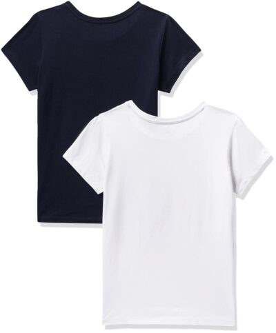 Amazon Brand - Symbol Regular Fit Boys 100% Cotton Solid Print Half Sleeves T-Shirt | Age 2-12 Years (Pack of 2) - Image 2