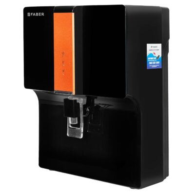 Faber CUV 8000 Water Purifier | UV+UF+Cu Guard |7L Tank, 7 Stage Filtration, Pre & Post Carbon| Not Suitable for Borewell/Tanker Water| Pressure & Purification Indicator | Upto 200 TDS | (Black) - Image 8