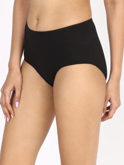 NYKD Women by Nykaa Cotton Stretch High Rise Full Brief Panty|Everyday Comfort|with N-Fresh Technology That Keeps Bacteria and Odour Away Making You Feel Fresh - Nyp104 - Image 4