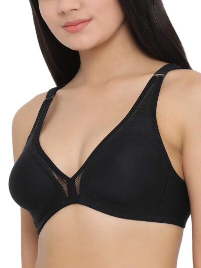 Clovia Women's Cotton Non-Padded Wire Free Casual T-Shirt Bra - Image 7