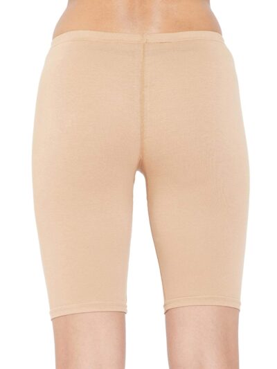 Clovia Women's Cotton Mid Waist Cycling Shorts with Inner Elastic - Image 2