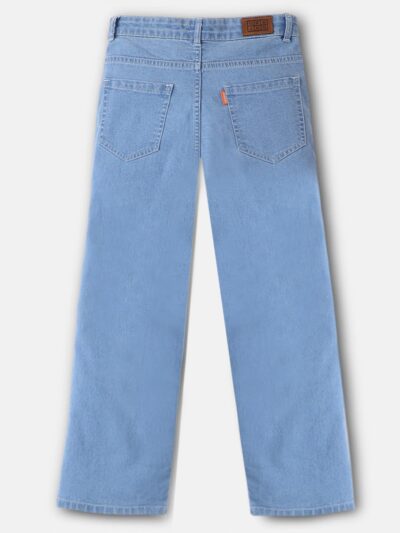 Urbano Juniors Boy's Loose Baggy Fit Washed Denim Jeans Stretchable - Image 3