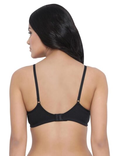 Clovia Women's Cotton Lightly Padded Wire Free T-Shirt Full-Coverage Bra - Image 4