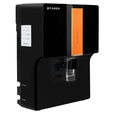 Faber CUV 8000 Water Purifier | UV+UF+Cu Guard |7L Tank, 7 Stage Filtration, Pre & Post Carbon| Not Suitable for Borewell/Tanker Water| Pressure & Purification Indicator | Upto 200 TDS | (Black) - Image 7