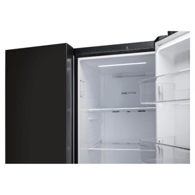 LG 655 L Frost Free Smart Inverter Double Door Side by Side Refrigerator (GL-B257HWBY, Western Black, Express Freezing | Multi Air-Flow) - Image 17