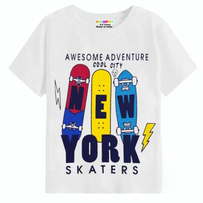 Kuchipoo Boys Regular Fit Cotton T-Shirts - Image 8