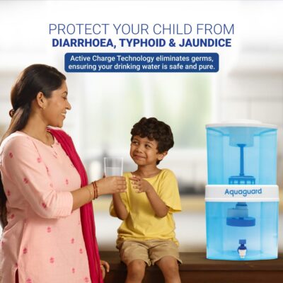 Aquaguard Amrit 4000 Non-Electric Water Purifier | 15L Storage | 99.99% Bacteria & Virus Removal | 4-Stage Filtration | Auto Shut-Off | Chemical Free Purification | 6-Month Warranty - Image 3