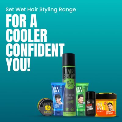 Set Wet Hair Spray 200ml| For Men & Women| Extreme, Long-lasting Hold| With Soy, Rice & Oat Protein| UV Protect| SLS & Paraben Free| Quick Styling| Non-Sticky| Natural Shine - Image 7