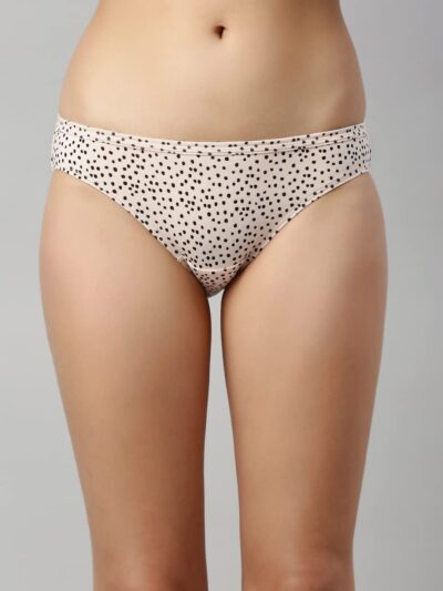 Enamor Women's Cotton Full Coverage & Low Waist Antimicrobial, Stain Release Finish Regular Graphic Bikini Style Underwear - Image 5