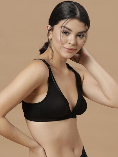 Clovia Women's Cotton Non-Padded Wire Free Casual T-Shirt Bra - Image 3
