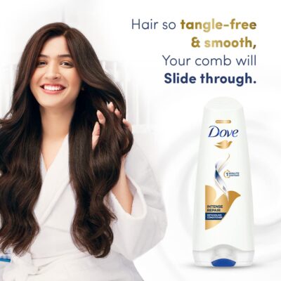 Dove Intense Repair Hair Conditioner, For Damaged And Frizzy Hair, 175 ml - Image 2
