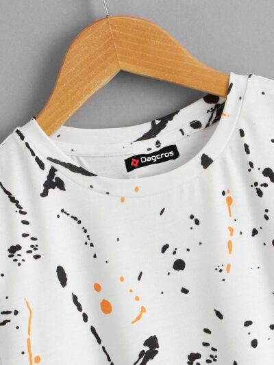 Dagcros Boy's Half Sleeve Printed Cotton Classic Fit T-Shirts - Image 6