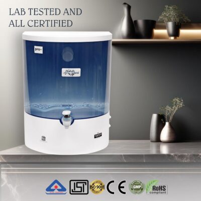 AQUA LIBRA WITH DEVICE Isi Mark Black Color Water Purifier With Ro+Copper+Uv Plus Tds Adjuster For Home For Kitchen(Model 2090) - Image 7