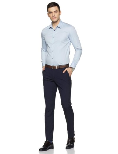 Amazon Brand - Symbol Men's Stretchable Formal Pants | Trousers (Slim Fit) - Image 7