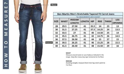 Ben Martin Men's Casual Stretchable Denim Tapered Fit Carrot Jeans_1 - Image 5