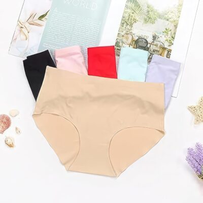 Women's Seamless Hipster Ice Silk Panty Multicolor Pack of 1,2,3 (S to 2XL) - Image 4