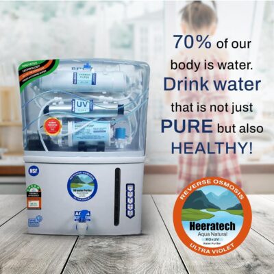 Aqua RO Water Purifier+ RO + UV+ UF + TDS Controler || Alkaline Purifier || 12 Leter Water Purifier for Home & Kitchen, Schools, Hospitals|| No Need ||NW-RO-12 Ltr Purification Stages (White) - Image 4