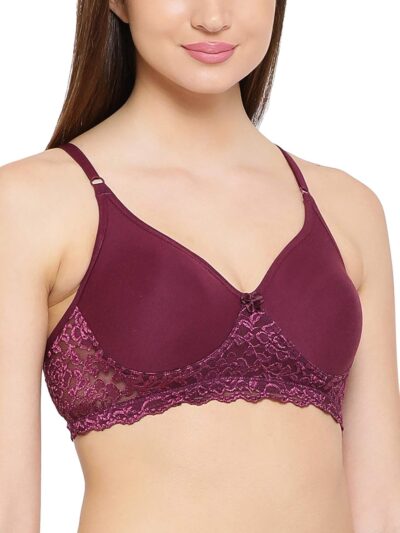 Clovia Women's Cotton Lightly Padded Wire Free Full Coverage Bra - Image 6