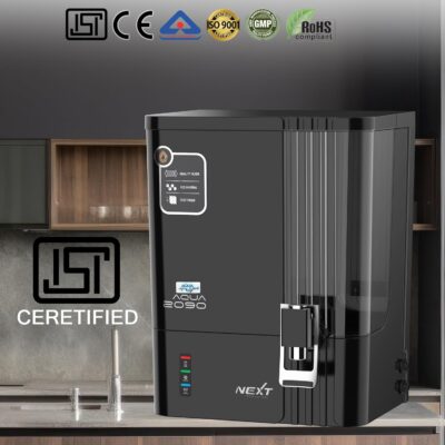 AQUA LIBRA WITH DEVICE Isi Mark Black Color Water Purifier With Ro+Copper+Uv Plus Tds Adjuster For Home For Kitchen(Model 2090) - Image 6