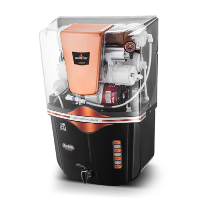 AQUA D PURE RO Water Purifier with 4 in 1 Copper Technology, 12 Liter, UV, UF, TDS Adjuster, Multisource water Compatibility, Gold - Image 4