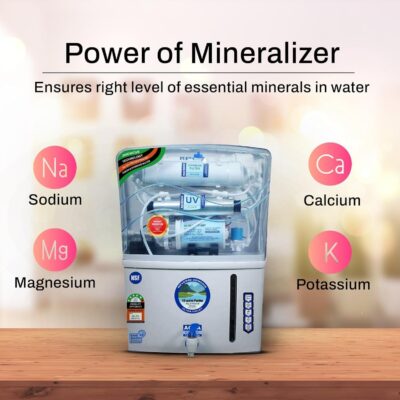 Aqua RO Water Purifier+ RO + UV+ UF + TDS Controler || Alkaline Purifier || 12 Leter Water Purifier for Home & Kitchen, Schools, Hospitals|| No Need ||NW-RO-12 Ltr Purification Stages (White) - Image 6