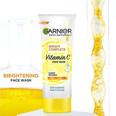 Garnier Skin Naturals, Facewash, Cleansing and Brightening, Bright Complete, 100 g - Image 3