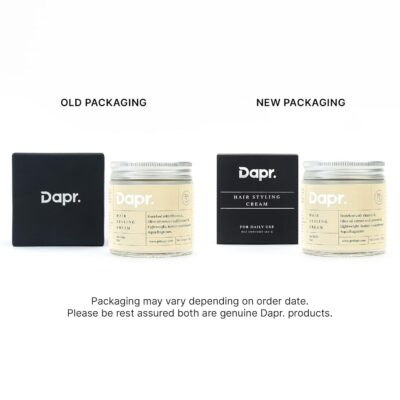 Dapr. Hair Styling Cream (100 grams) for Daily use | Enriched with Olive oil extract and Linseed oil | - Image 4